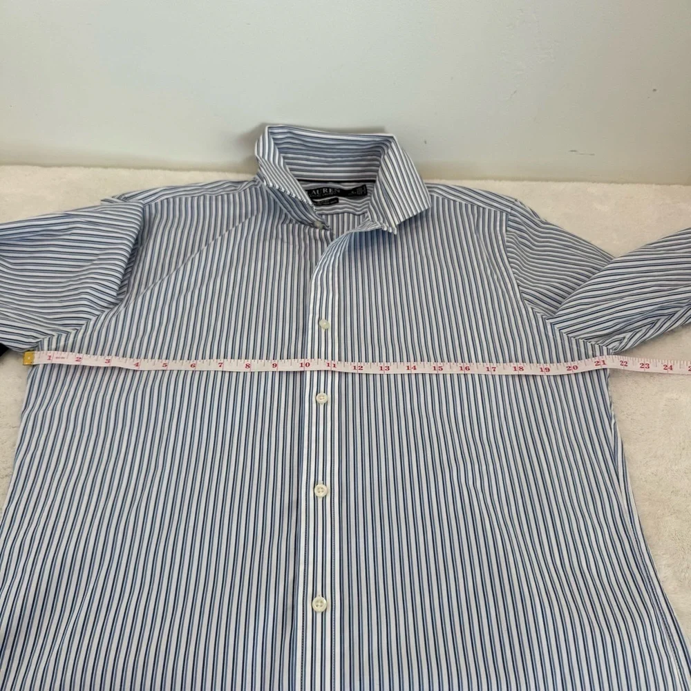 LAUREN RALPH LAUREN SLIM FIT STRETCH NON IRON size 16